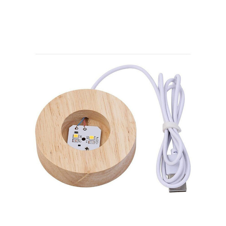 چراغ خواب طرح گوی کریستال مدل لاو یو کد JI110